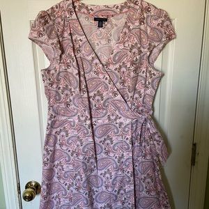 Tommy Hilfiger paisley wrap dress